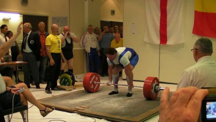 hickey james essai à 340kg au souledeterre championnat du monde Anvers 2013