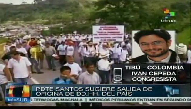 Graves problemas en el campo colombiano: Ivan Cepeda