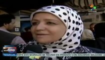 Ciudadanos sirios buscan disminuir los efectos de la crisis