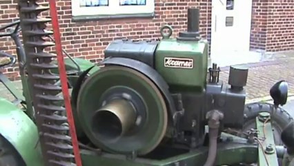 Dampfrundum Flensburg 2013, Dampflok Nohab S1916, BR346, Kramer Traktor K18 Allesschaffer