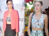 Alia Bhatt Makes A Midriff Baring Statement! Copies Miley Cyrus