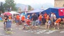 Le Tour de France et le virage n°7 à l'Alpe d'Huez, bienvenue en Hollande !