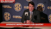 SEC Media Day: Florida coach Will Muschamp.