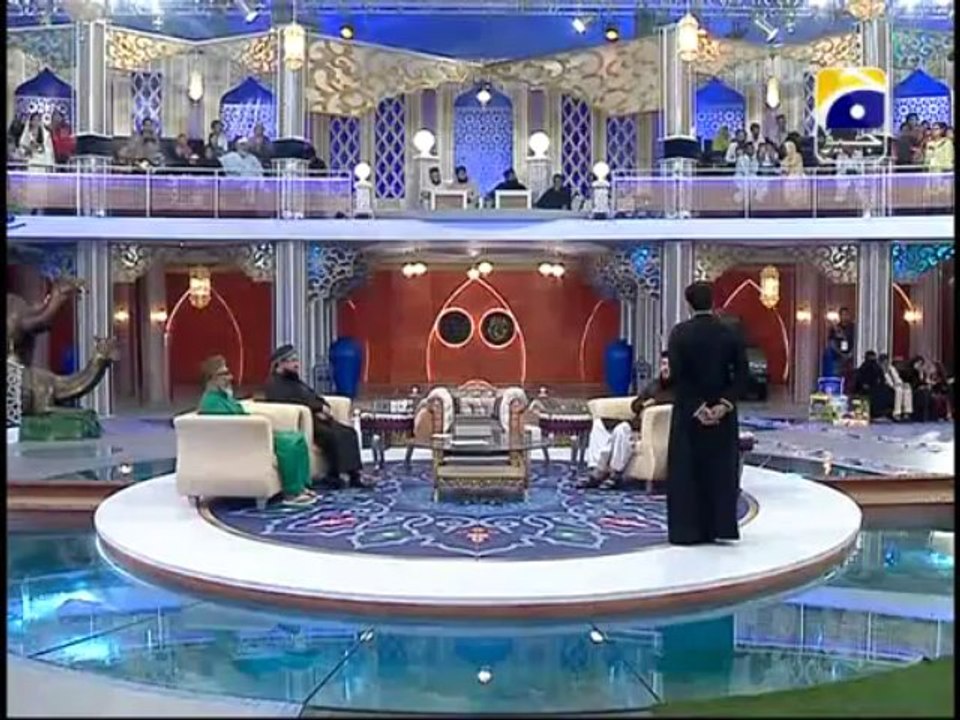 7th Iftar Aalam Aur Aalim Part 1 in Amaan Ramazan with Aamir Liaquat 1434h 17-7-2013