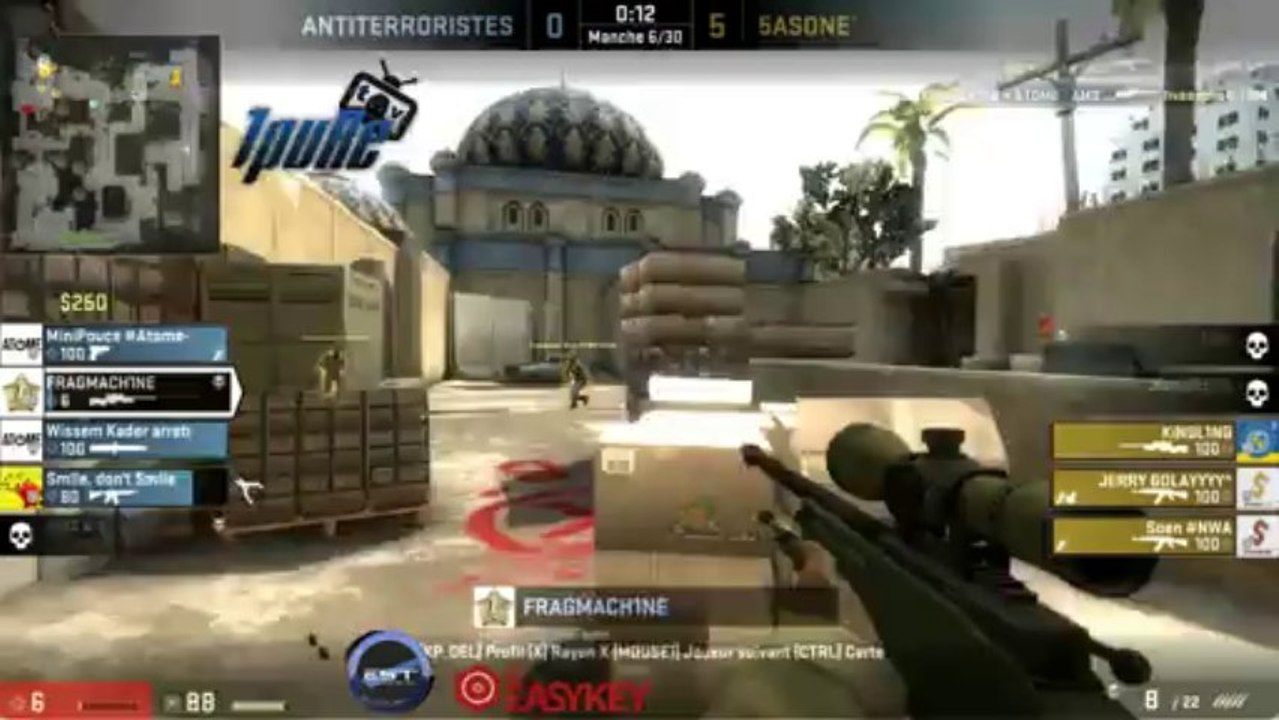 1er tour FastCup Myeasykey #5 Fiveasone vs Atome