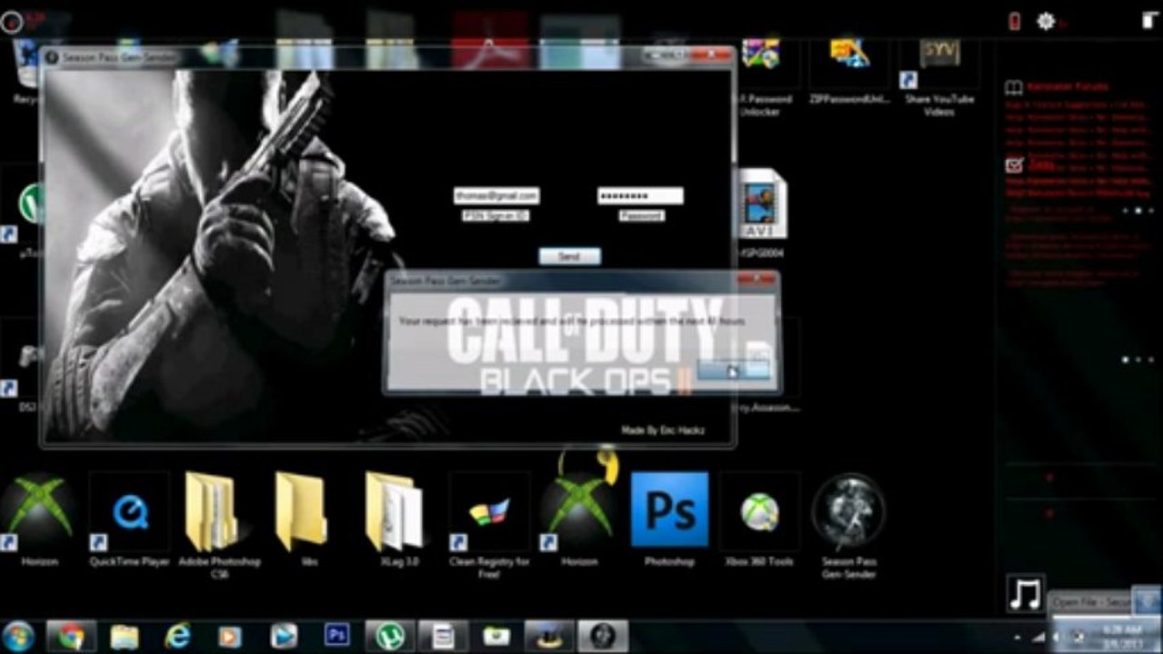 Black Ops 2 Season Pass Generator PS3