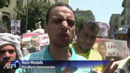 Morsi loyalists rally against Egypt's new government