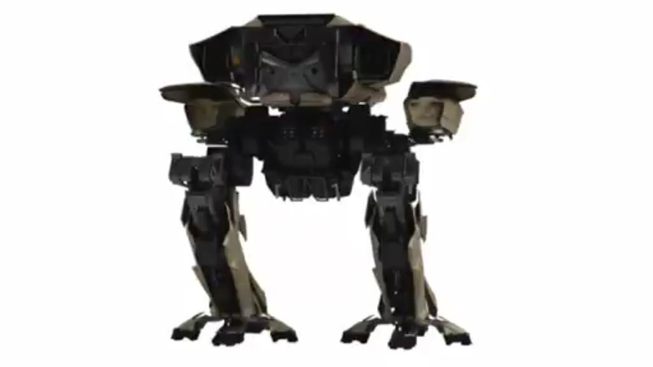 Robocop (2013) - ED-209 Viral Video