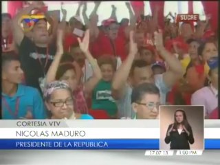 Presidente Maduro firmará decreto para que Sucre sea zona económica especial
