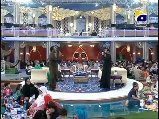 7th Iftar Iftar Aamir ke sat Part 4 in Amaan Ramazan with Aamir Liaquat 1434h 17-7-2013