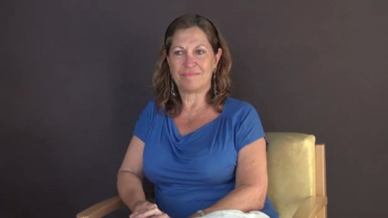 Kikann Le Roy dans une scène tirée du film "La buche" - Monologue