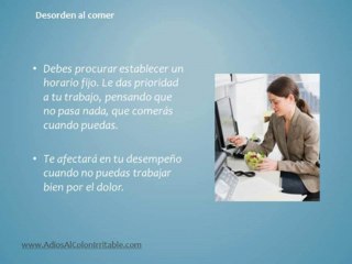 Se cura el colon irritable