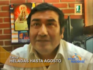 Tacna Heladas en zonas altas se prolongarian hasta agosto