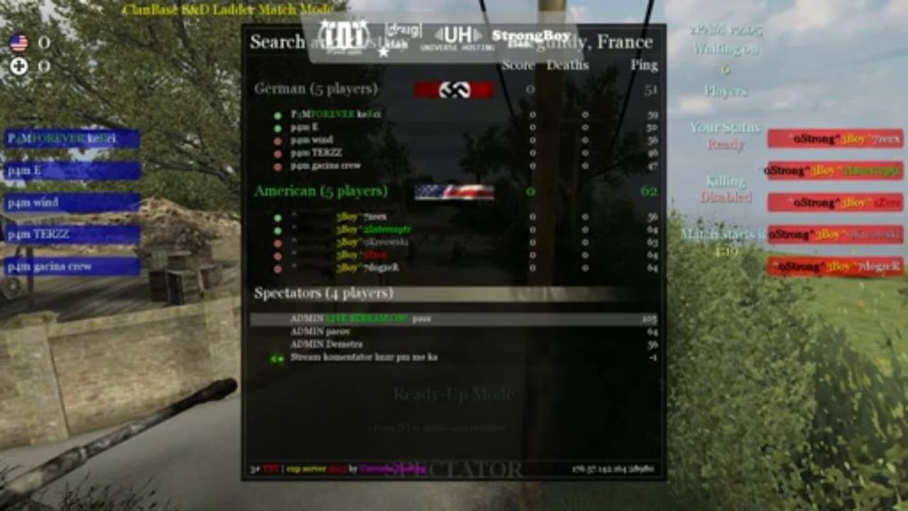 play 4 money vs StrongBoy / TNT summer cup 2013