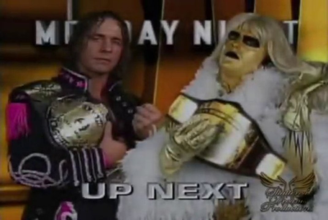 Goldust vs. Bret 'Hitman' Hart - Raw - 1/22/96 - Champion vs. Champion