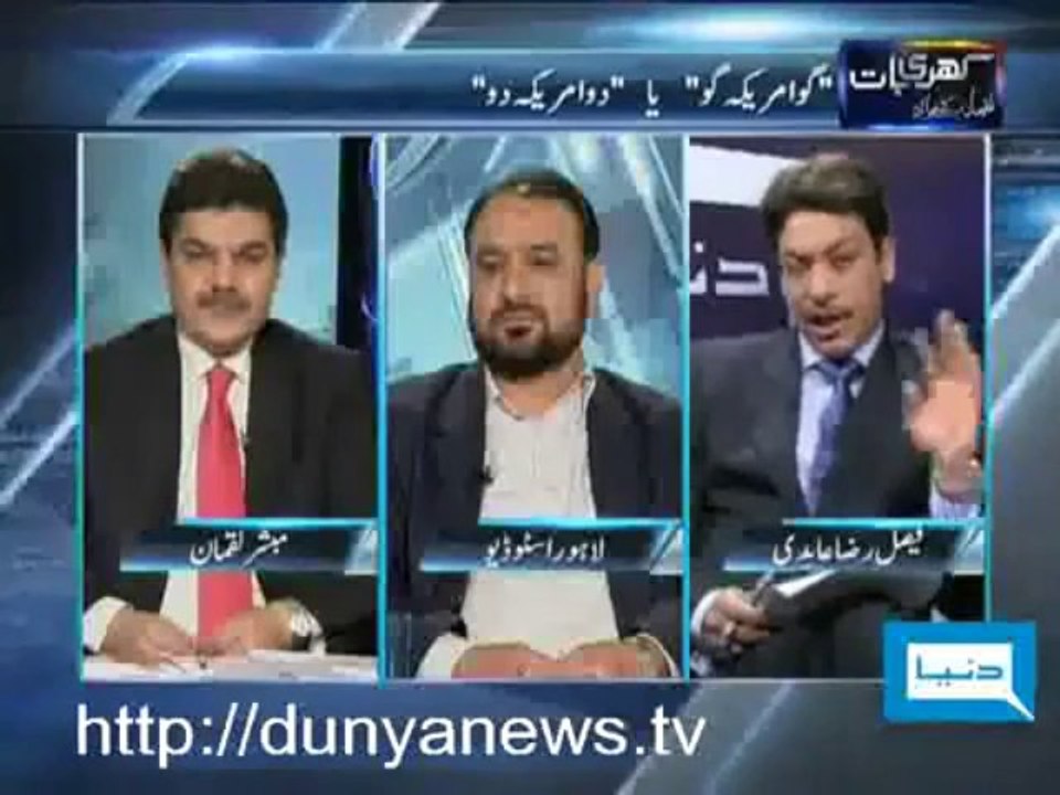 Mubasher Lucman on US Funding to Jamat-e-Islami - 3 (Dunya News 24-Jan-2011)