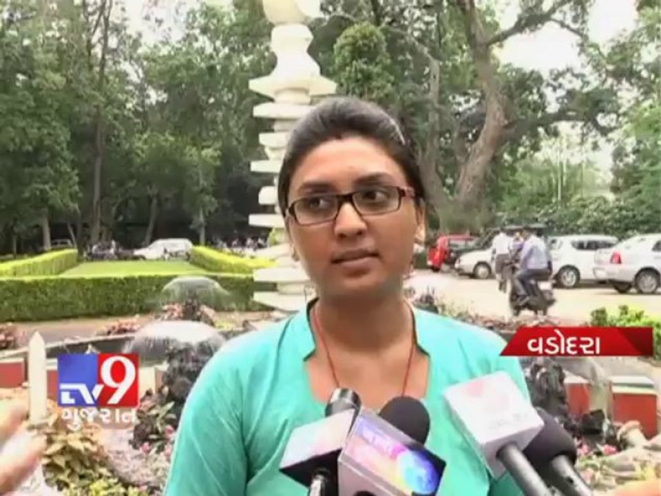 Tv9 Gujarat - MSU lecturer filed complaint against students for harassing