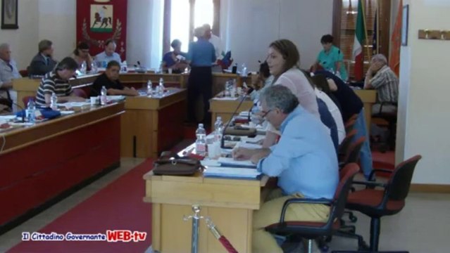 Consiglio comunale 8 luglio 2013 Punto 1 mozione lavoratori ecx LSU intervento Ciafardoni