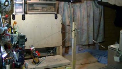 Quadruple Backflip - Homemade Robot