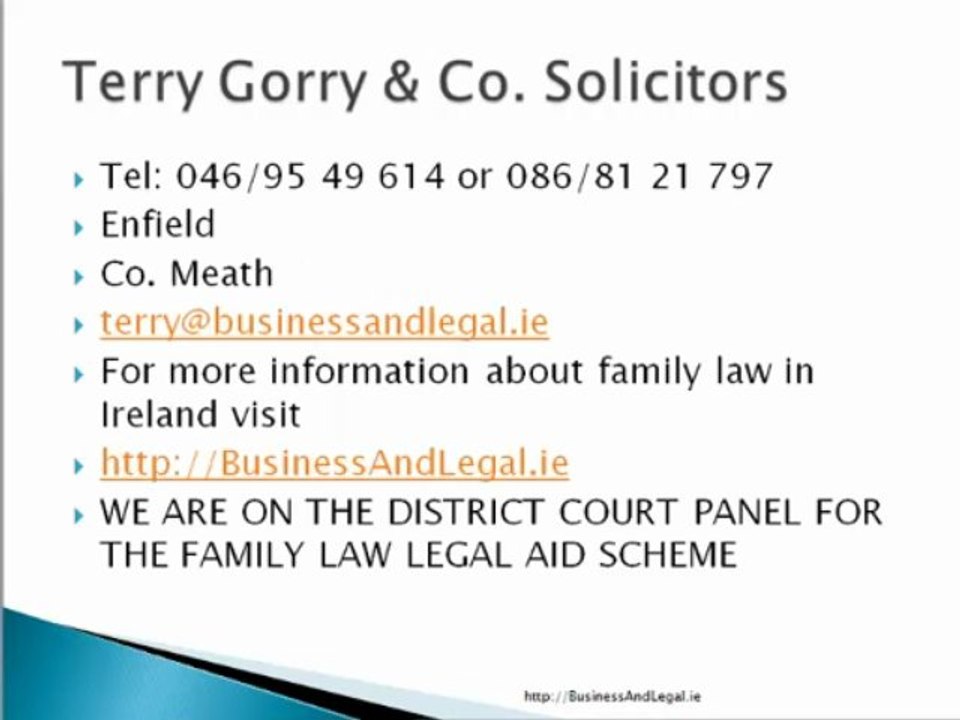 Family Law Ireland-How to Get Access to a Child