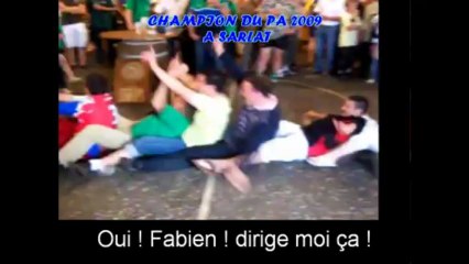 Après match à sarlat finale 2009 (Cherveix-Cubas COCC)