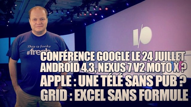 freshnews #478 Evenement Google. Apple squeeze la pub. Grid