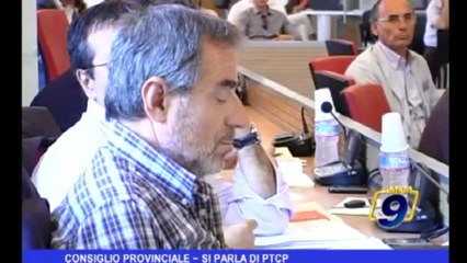 Consiglio Provinciale | Si parla di PTCP