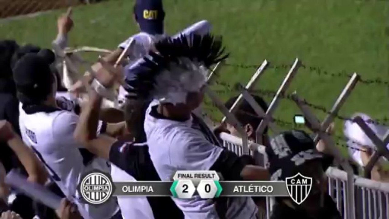Olimpia 2x0 Atlético Mineiro