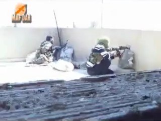 Kurdish women defense units YPG are fighting against Jabhat Al-Nusra in SereKaniye