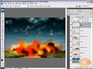 Adobe CS TUT VID-19 explosionEffectYT