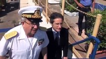 Napoli - Fincantieri varato il pattugliatore Diciotti per la Guardia Costiera italiana (17.07.13)