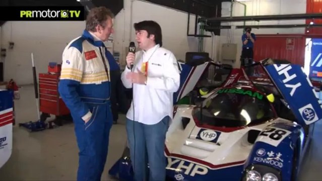 Entrevista a Kent Abrahamsson - NISSAN R90 CK - Espiritu del Montjuic Montmelo - PRMotor TV Chan... (HD)