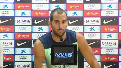 Martín Montoya: "Espero ser una amenaza para Dani Alves"