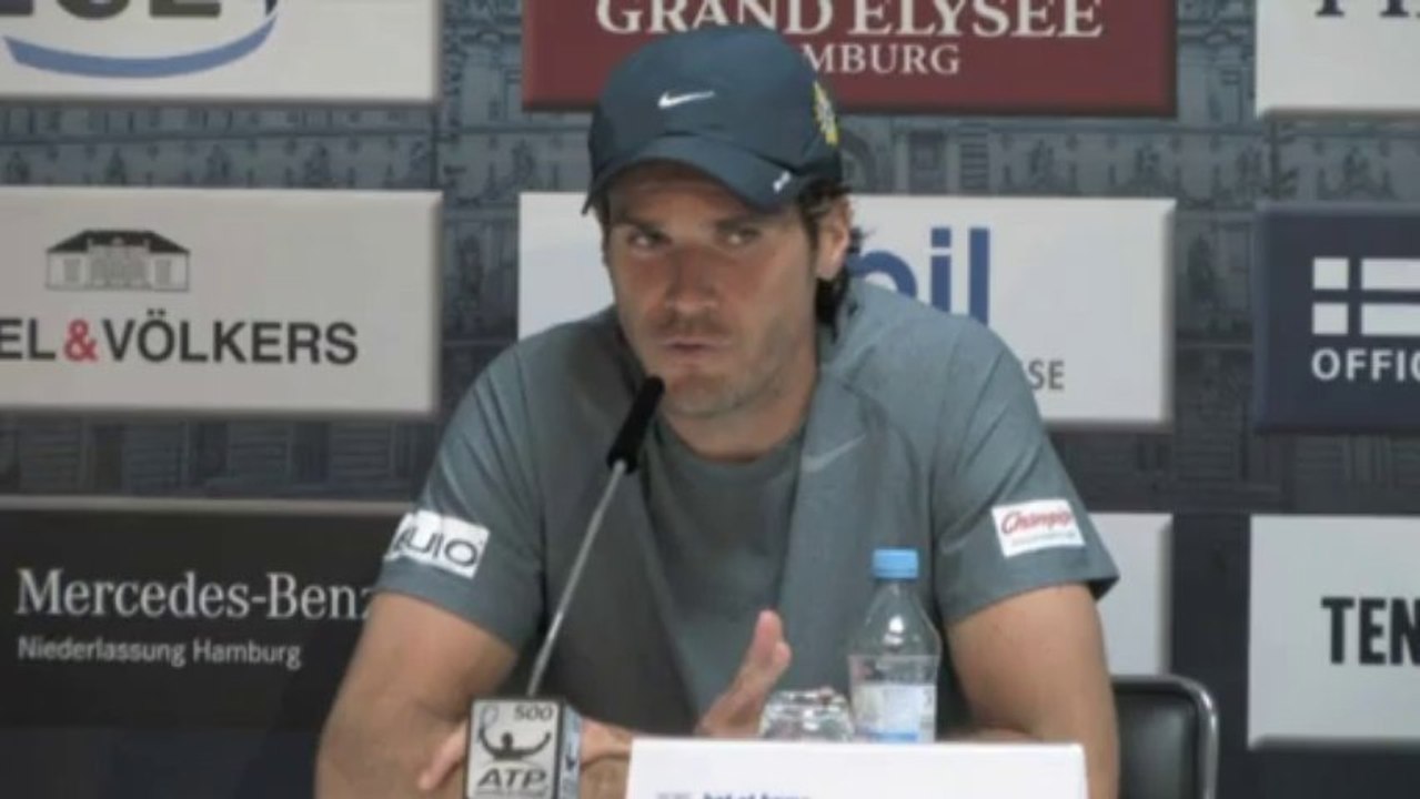 Hamburgo - Haas aún no piensa en Federer