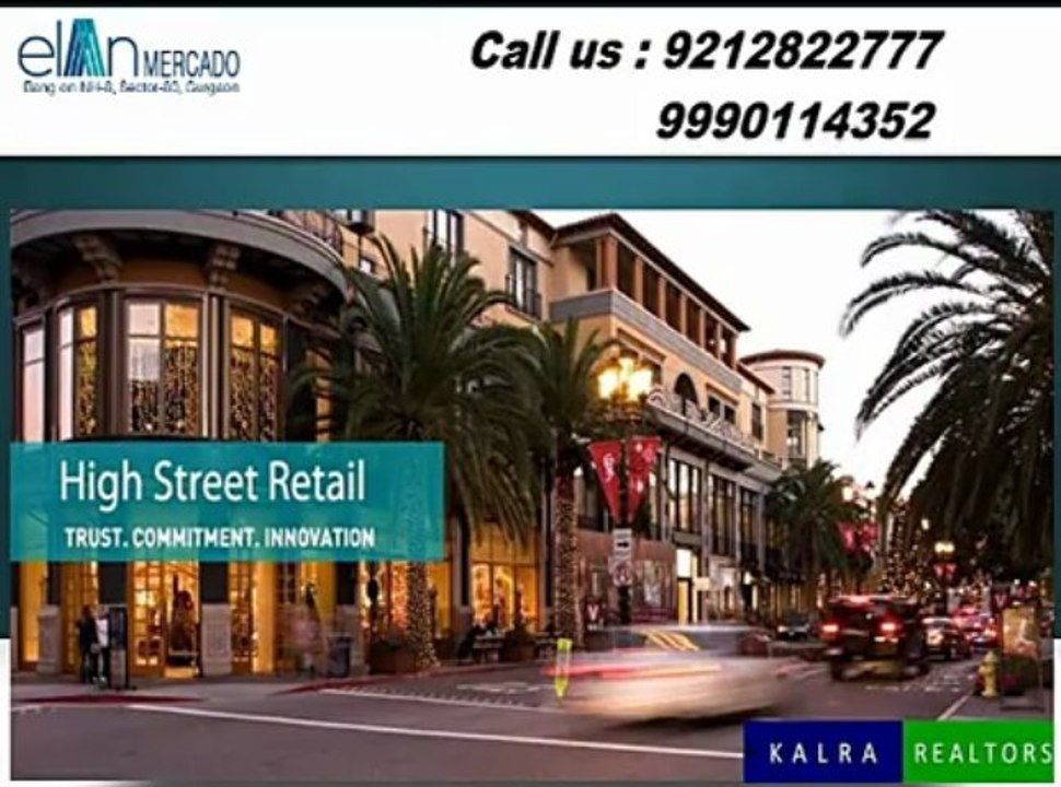 Elan Mercado^^^^^9990114352 Assured Return 11% Gurgaon