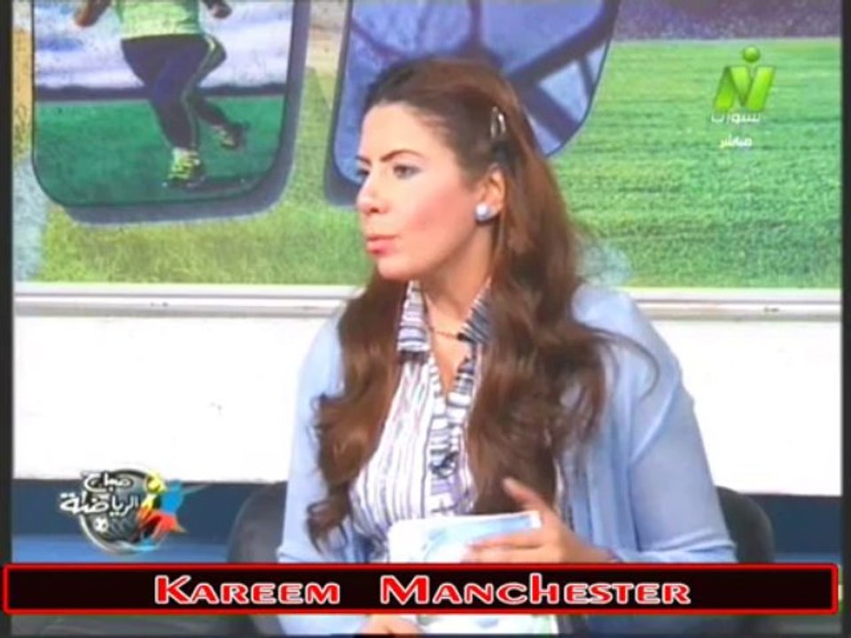 حوار الاعلاميه سها ابراهيم فى صباح الرياضه مع اسامه عبد الكريم