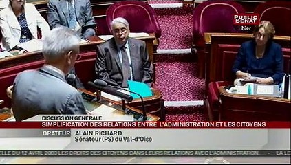 En séance - Projet de loi : simplifier les relations entre l'administration et les citoyens