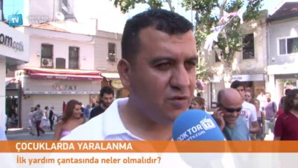 Çocuklarda Yaralanma - Sokak Röportajları