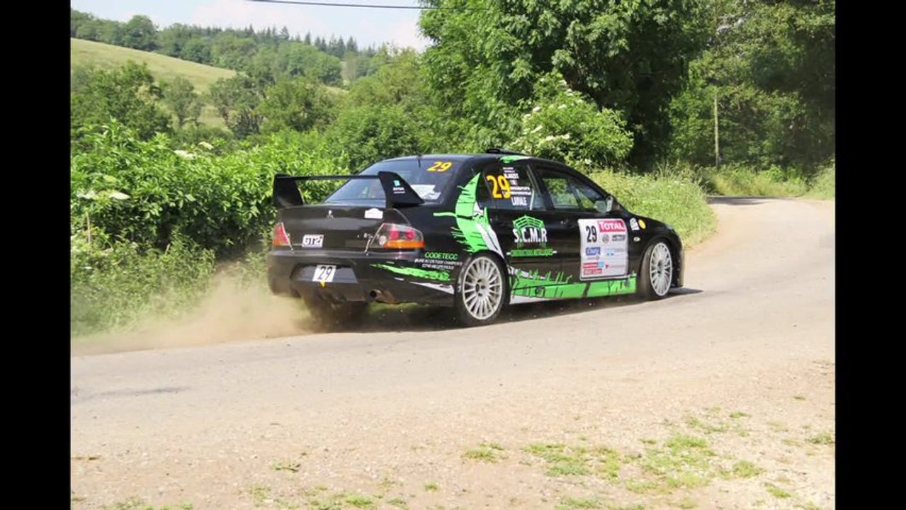 camera embarque rallye du rouergue 2013