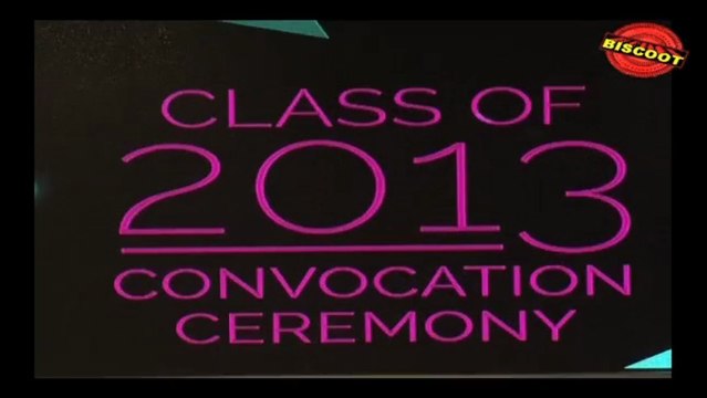 Felicitation ceremony at Whistling woods