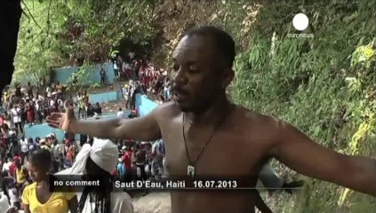 Cérémonie vaudou  traditionnelle à Haïti - no comment