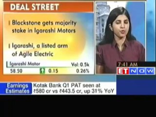 Blackstone Buys Out Auto Components co Agile Electric