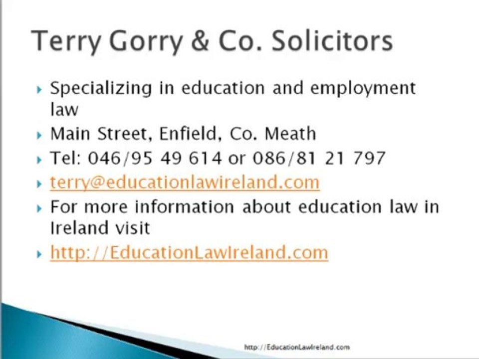 The Appointment of Ancillary Staff in Primary Schools in Ireland