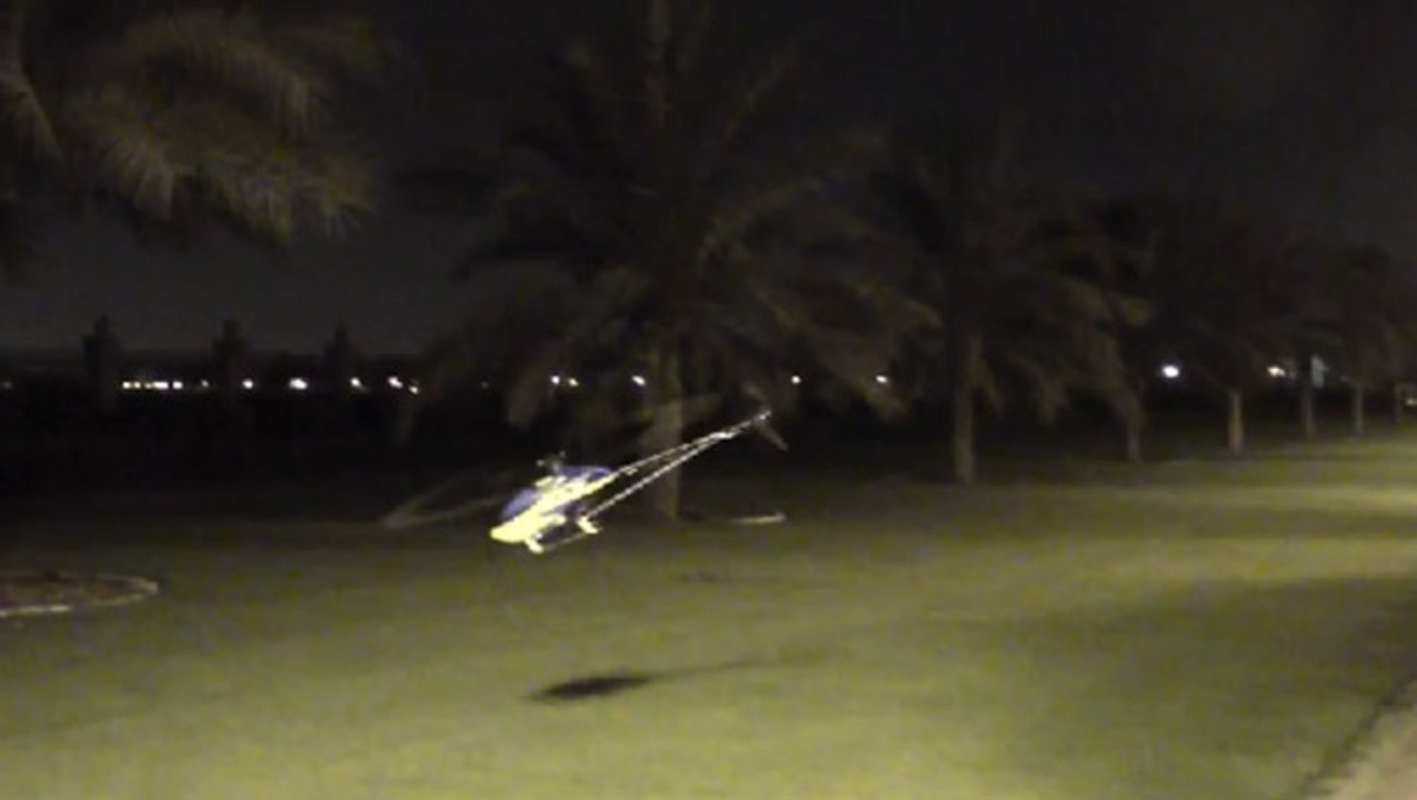 Incroyable skills avec un hélicoptere RC