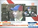 Capriles:  Traemos a Chile un mensaje de la mayoría del pueblo venezolano que representamos