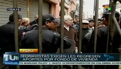 Fallo a favor de especuladores financieros causa malestar en Perú