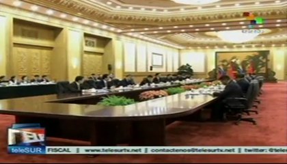 Vicepresidente Arreaza profundiza alianza con China