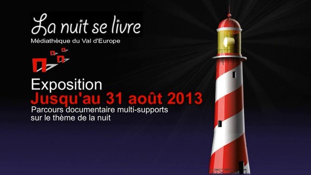 Exposition La Nuit se livre à la médiathèque