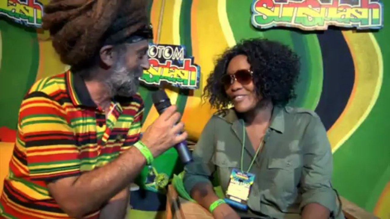 TANYA STEPHENS interview@ Rototom Sunsplash 2012
