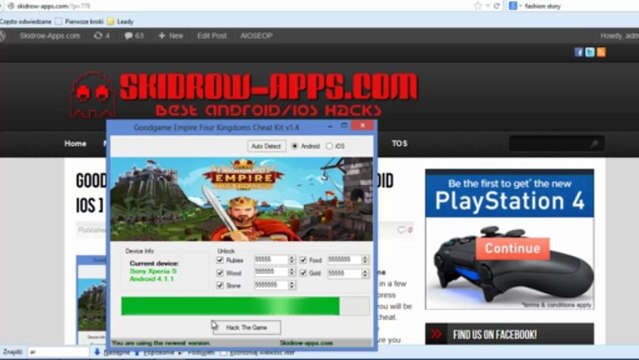 Goodgame Empire Four Kingdoms Hack V1.4